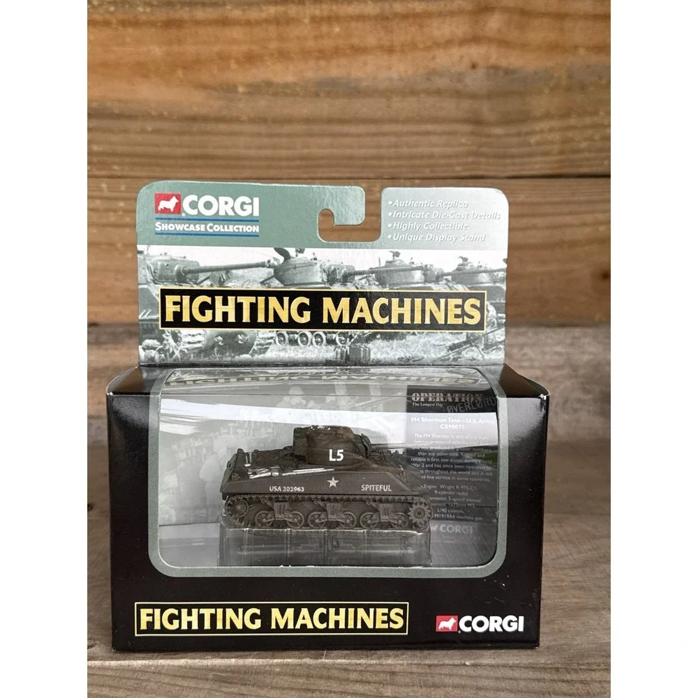 2002 Corgi Showcase‎ Collection M4 Sherman Tank US Army CS90075